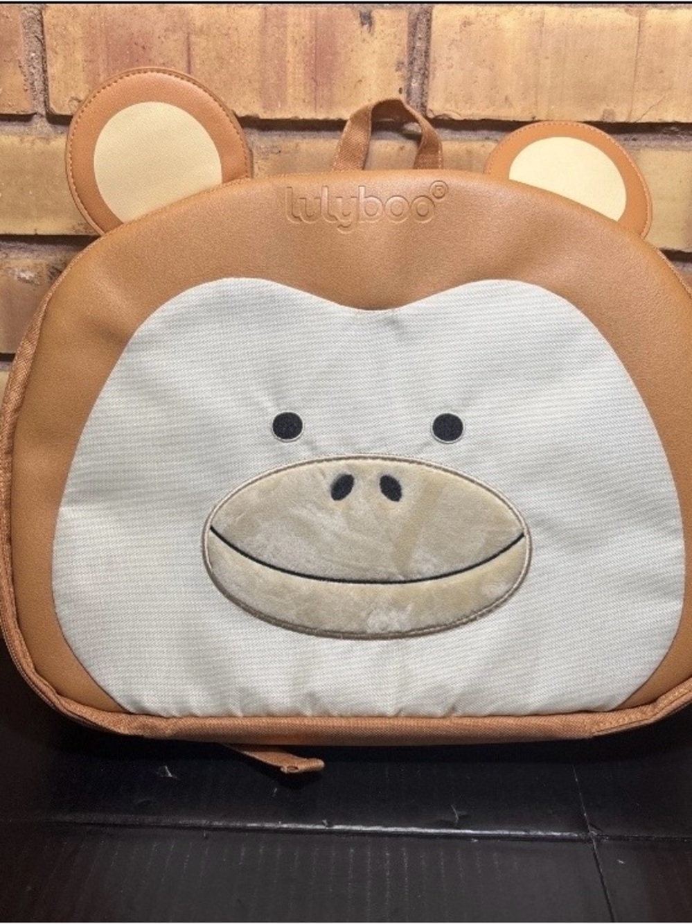Lulyboo Toddler Travel Activity Tray & Backpack  Monkey No Boxing